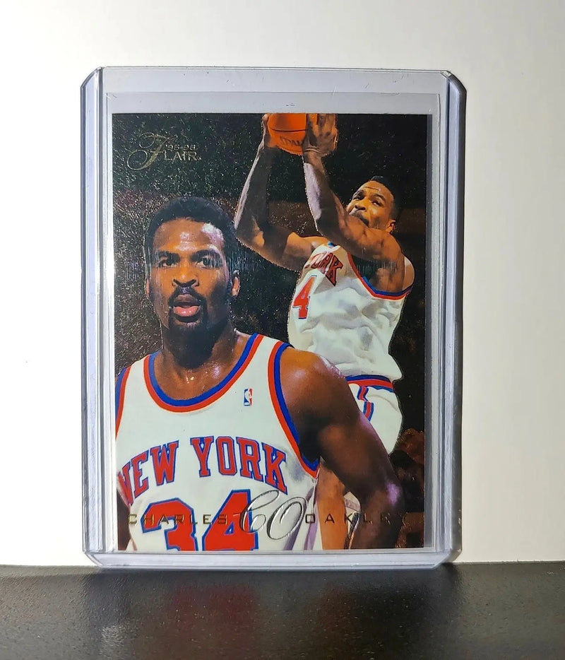 Charles Oakley 1995-96 Flair NBA #91 Card New York Knicks