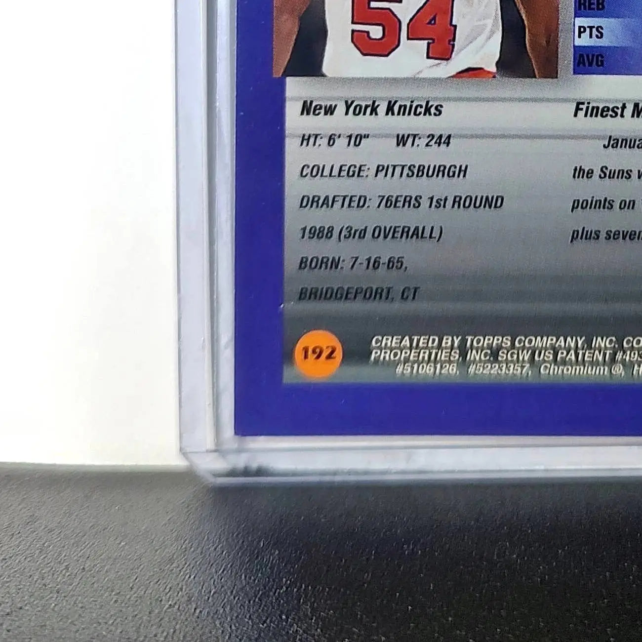 Charles Smith 1994-95 Topps Finest #192 Basketball Card