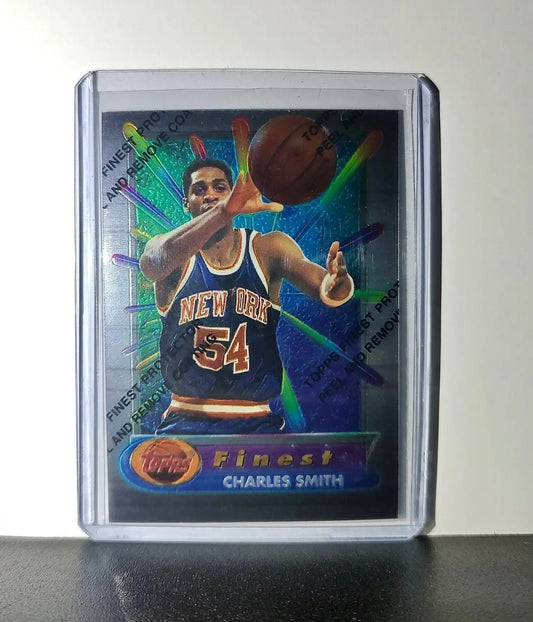 Charles Smith 1994-95 Topps Finest #192 Basketball Card - Basketball Card Single