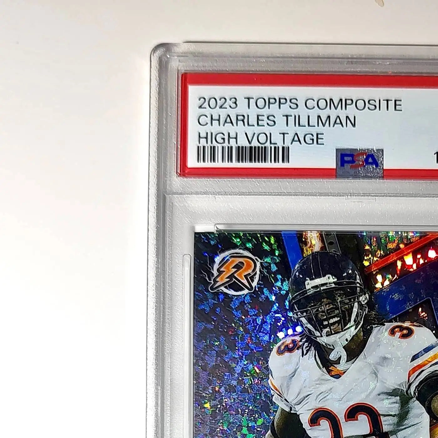 Charles Tillman 2023 Topps Resurgence High Voltage #68 PSA 8 NM-MT - Football Card Single