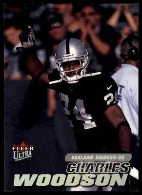 Charles Woodson 2001 Ultra #75 Oakland Raiders - Football Card Single