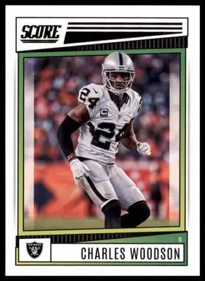 Charles Woodson 2022 Score #131 Oakland Raiders - Football Card Single