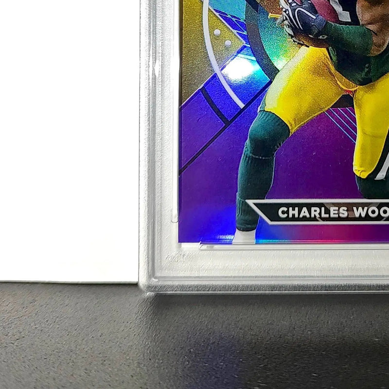Charles Woodson 2023 Topps Finest #187 Purple Refractor 202/250 PSA 10 Gem Mint