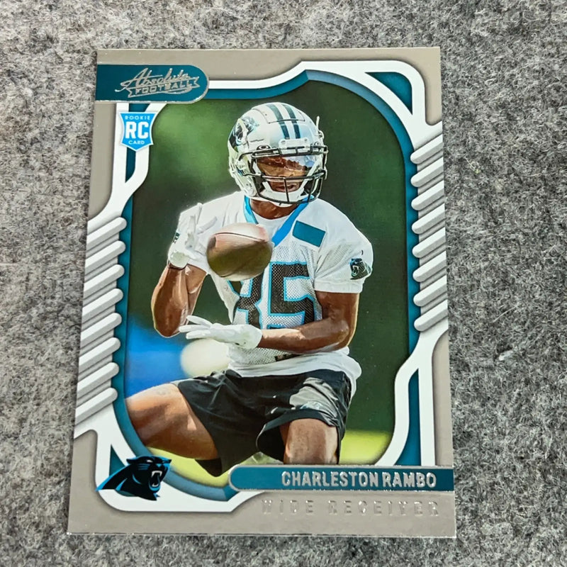 Charleston Rambo Rookie Carolina Panthers Football Card 2022 You Pick Choose NFL - 2022 Panini Absolute #153 (RC)