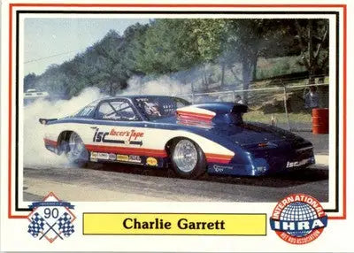 Charlie Garrett - 1990 Checkered Flag IHRA - #63 - Racing - Racing Card Single