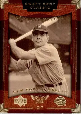 Charlie Keller - 2004 Upper Deck Sweet Spot Classic - #16 - Baseball - Baseball Card Single