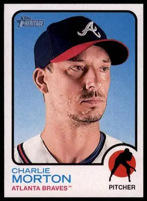Charlie Morton 2022 Topps Heritage #101 Atlanta Braves - Baseball Card Single