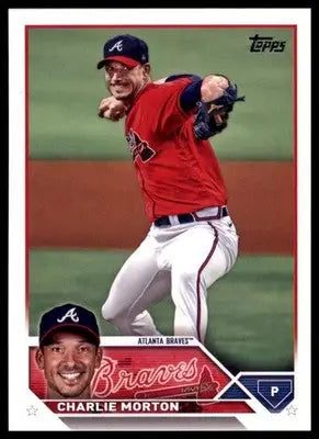Charlie Morton 2023 Topps #331 Atlanta Braves - Baseball Card Single