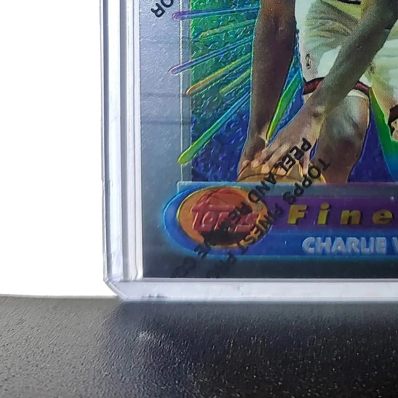 Charlie Ward Rookie 1994-95 Topps Finest #321 Card
