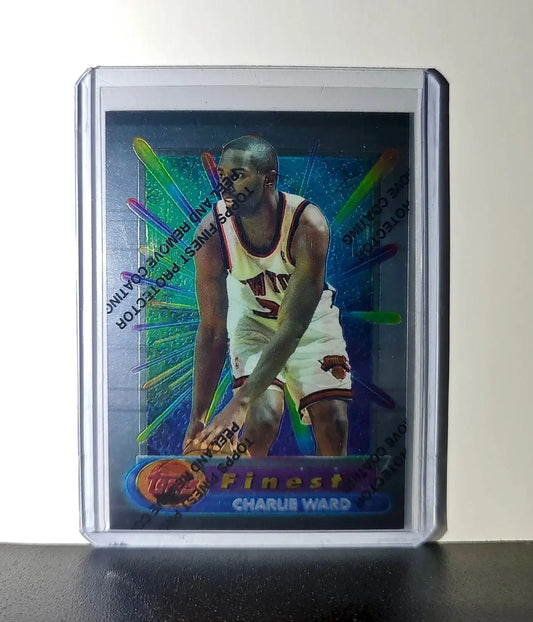 Charlie Ward Rookie 1994-95 Topps Finest #321 Card - Basketball Card Single