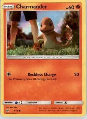 Charmander - Detective Pikachu - 4/18 - Holo NM - Pokémon Card Single