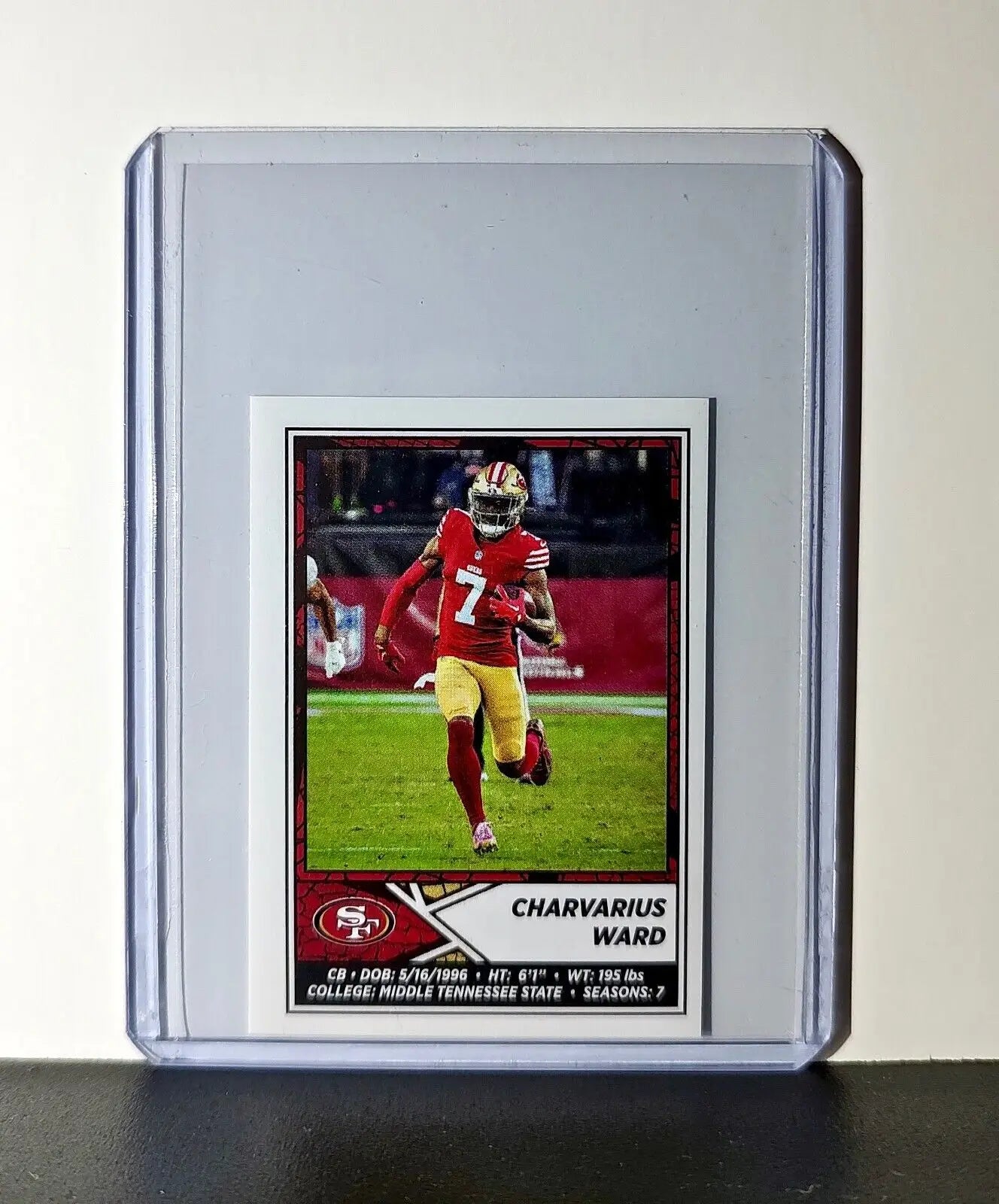 Charvarius Ward 2024 Panini NFL Sticker #533 San Francisco 49ers - Football Card Single