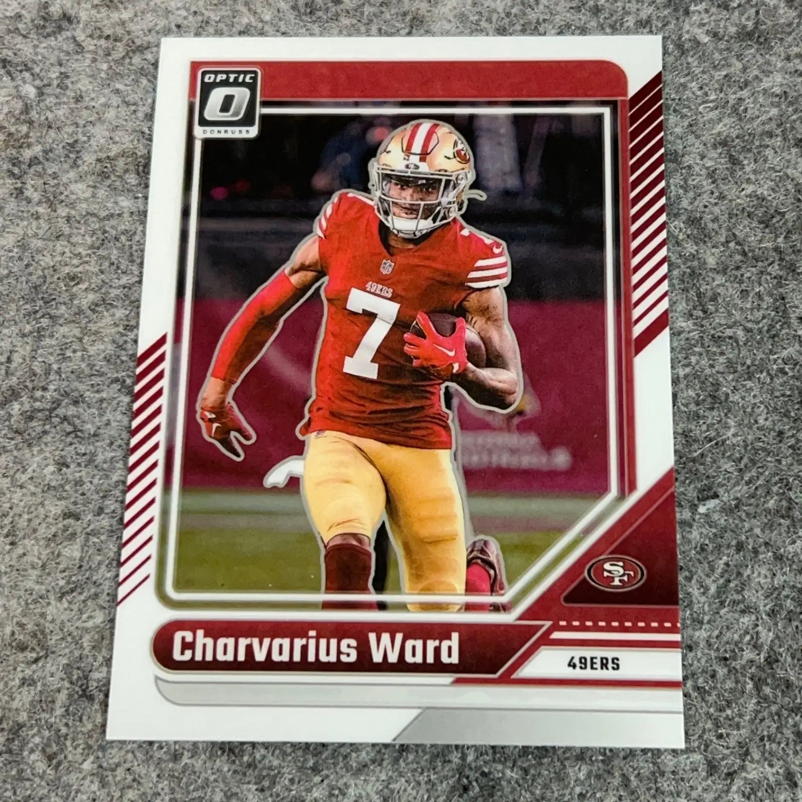 Charvarius Ward San Francisco 49ers Football Card 2024 You Pick Choose Complete - 2024 Panini Donruss Optic #176