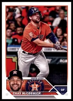 Chas McCormick 2023 Topps #51 Houston Astros - Baseball Card Single