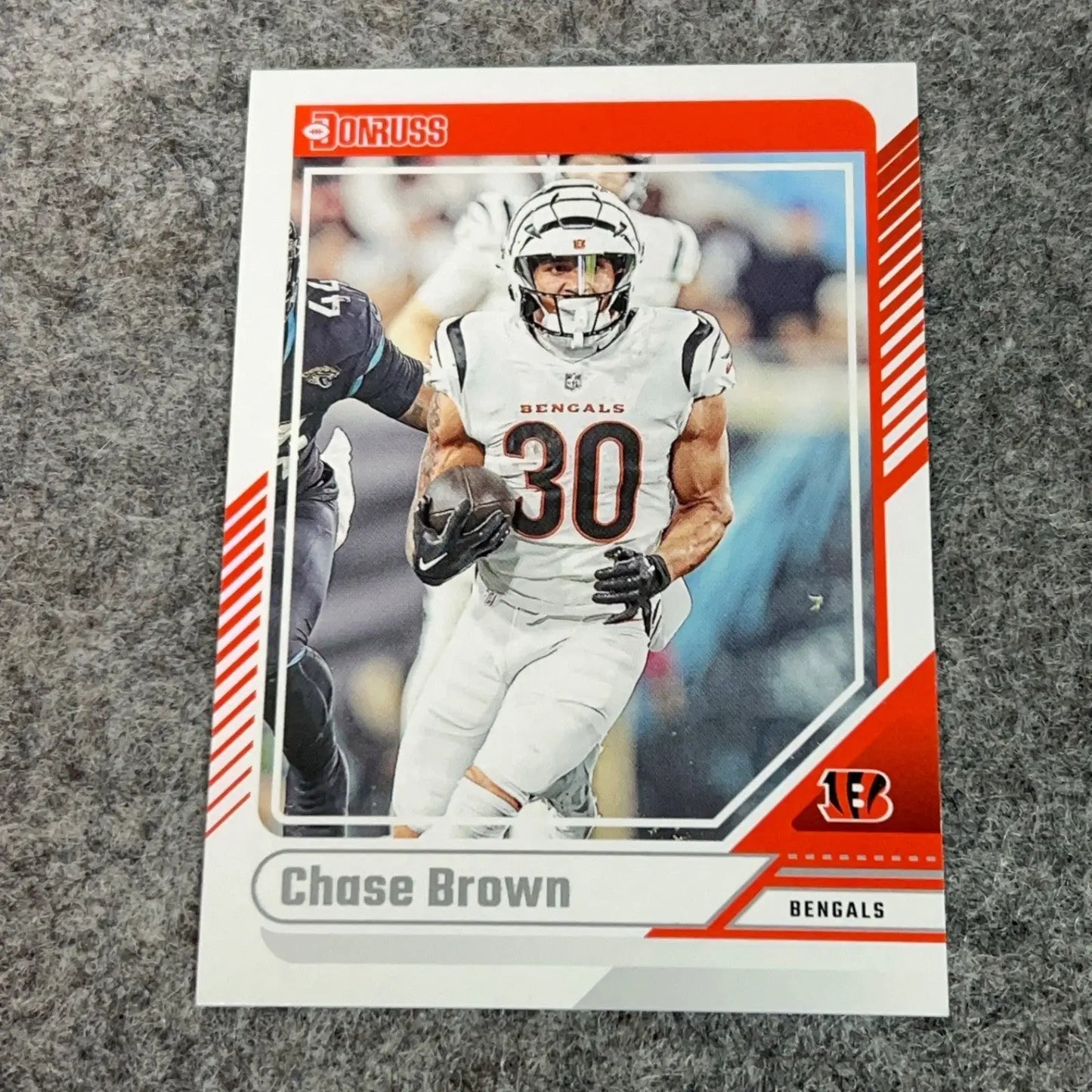 Chase Brown Cincinnati Bengals Football Card 2024 Panini You Pick Choose Set NFL - 2024 Panini Donruss #199 - Football