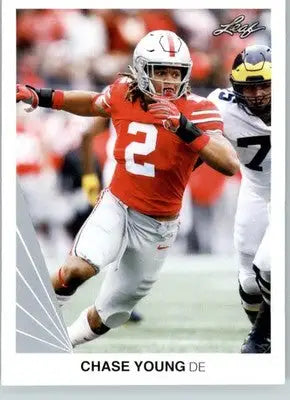 Chase Young - 2020 Leaf - #05 - Football - Football Card Single