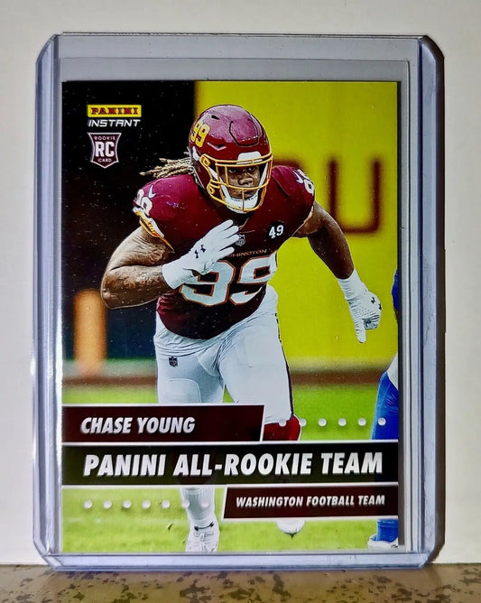 Chase Young 2020 Panini All-Rookie Team NFL #16 Card 1 of 648 Commanders - Football Card Single