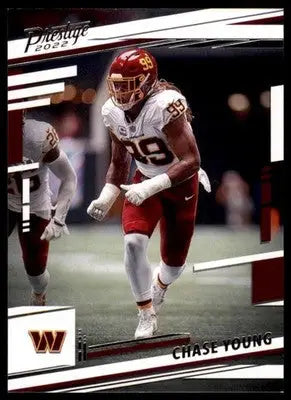 Chase Young 2022 Panini Prestige #297 Washington Commanders - Football Card Single