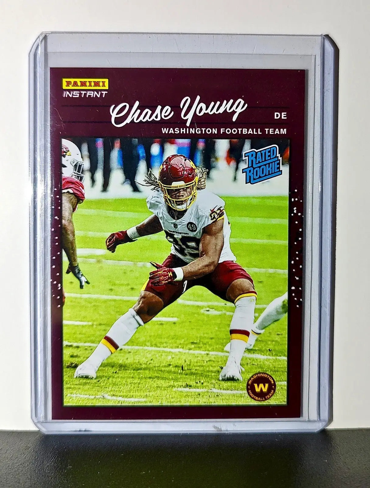 Chase Young Rookie 2020 Panini NFL #2 Rated Rookie Card Washington Football Team - Football Card Single