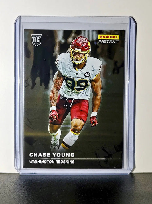 Chase Young Rookie 2020 Panini NFL #21 Rookie Spotlight Card Washington Redskins - Football Card Single