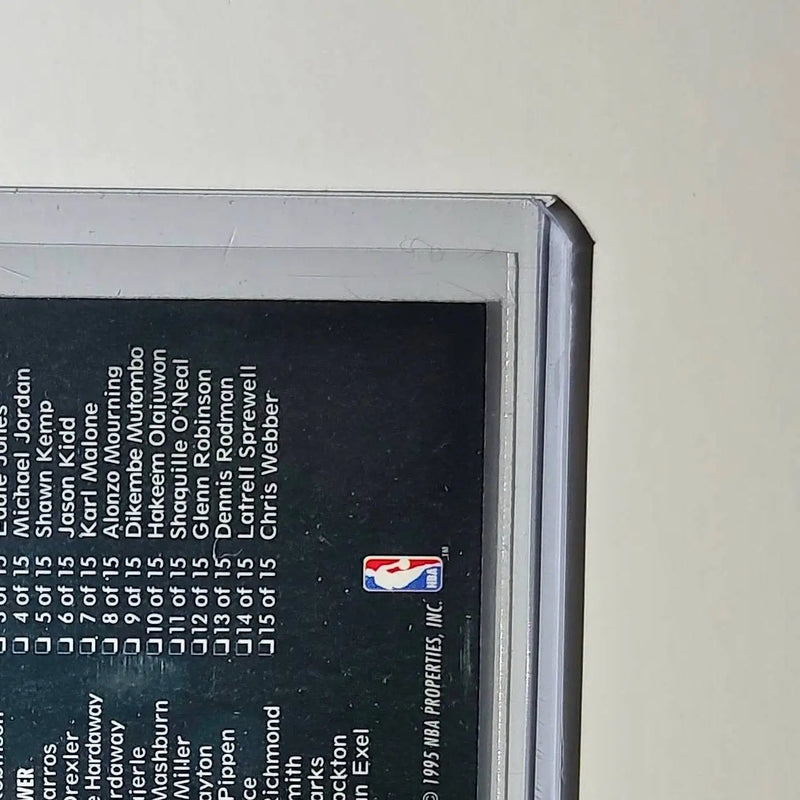 Checklist 1995-96 Flair NBA #150 100-150 and Inserts Card - Other