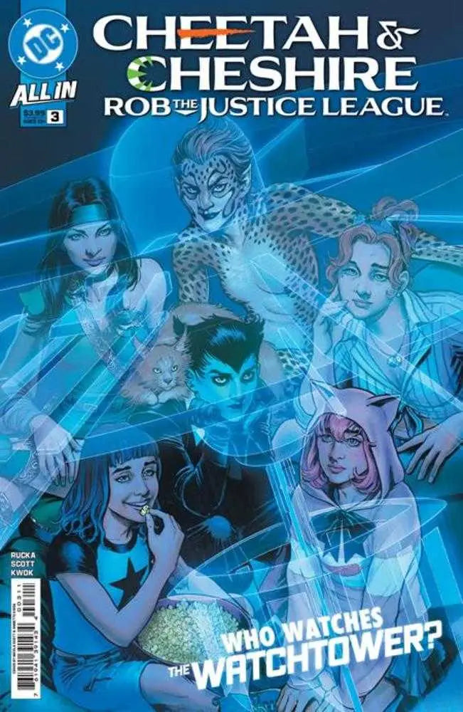 Cheetah And Cheshire Rob The Justice League #3 (Of 6) Cover A Nicola Scott - Comic Book