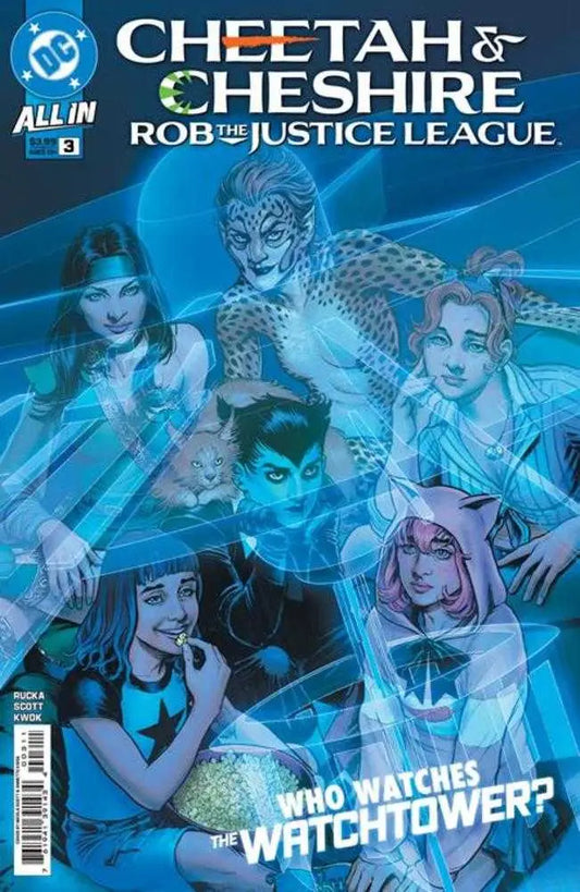 Cheetah And Cheshire Rob The Justice League #3 (Of 6) Cover A Nicola Scott - Comic Book