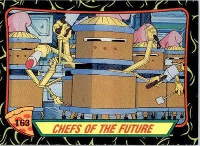 Chefs of the Future - 1989 Topps Teenage Mutant Ninja Turtles - #163 - Non_sport - Non-Sports Card Single