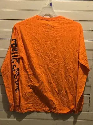 Chemistry Poetic Justice T-Shirt Mens S Orange Long Sleeve Graphic 98 Movie - Apparel