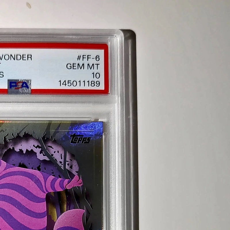 Cheshire Cat 2025 Topps Disney #FF-6 Furry Friends Card PSA 10 - Non-Sports Card Single