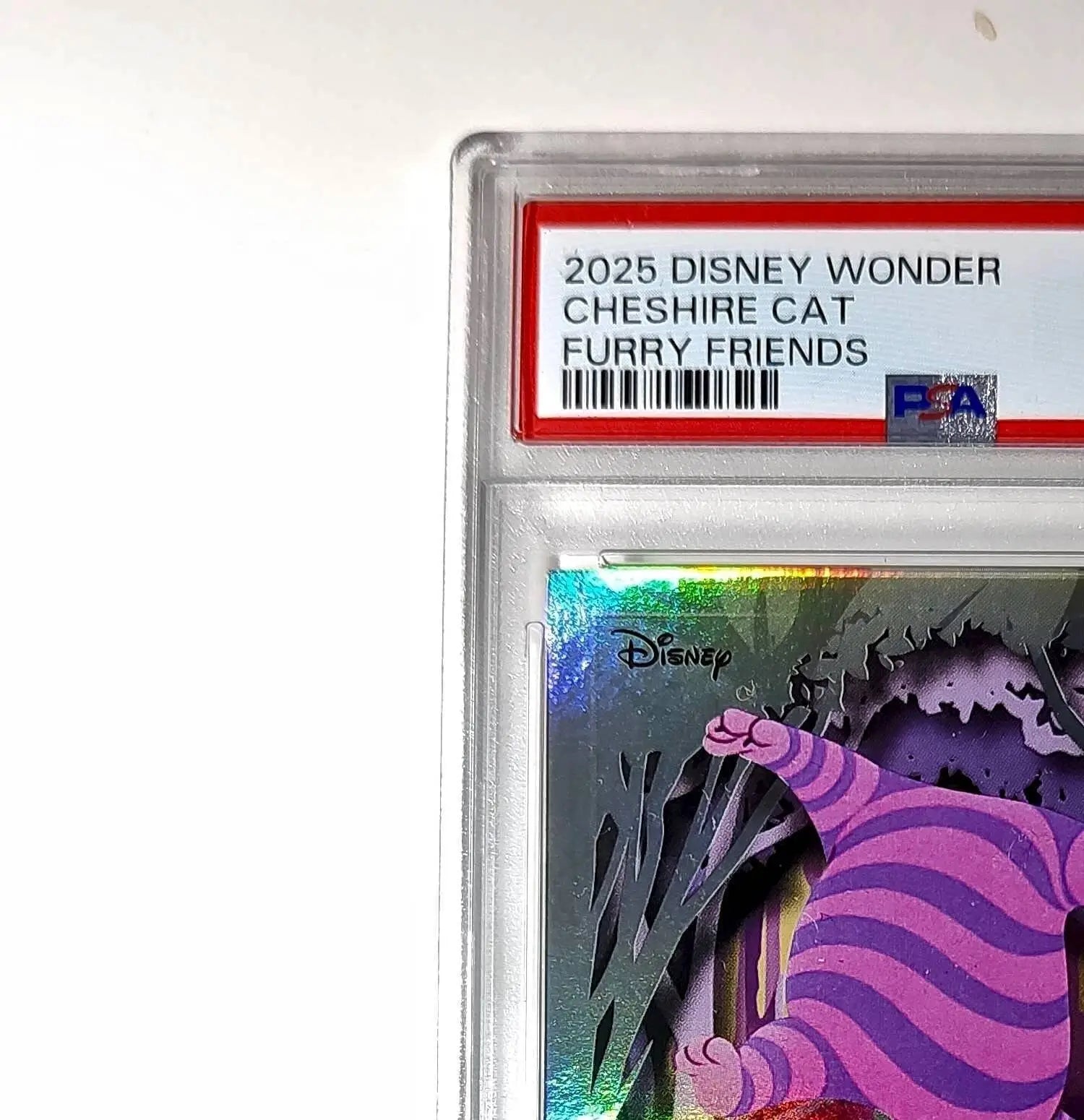 Cheshire Cat 2025 Topps Disney #FF-6 Furry Friends Card PSA 10 - Non-Sports Card Single