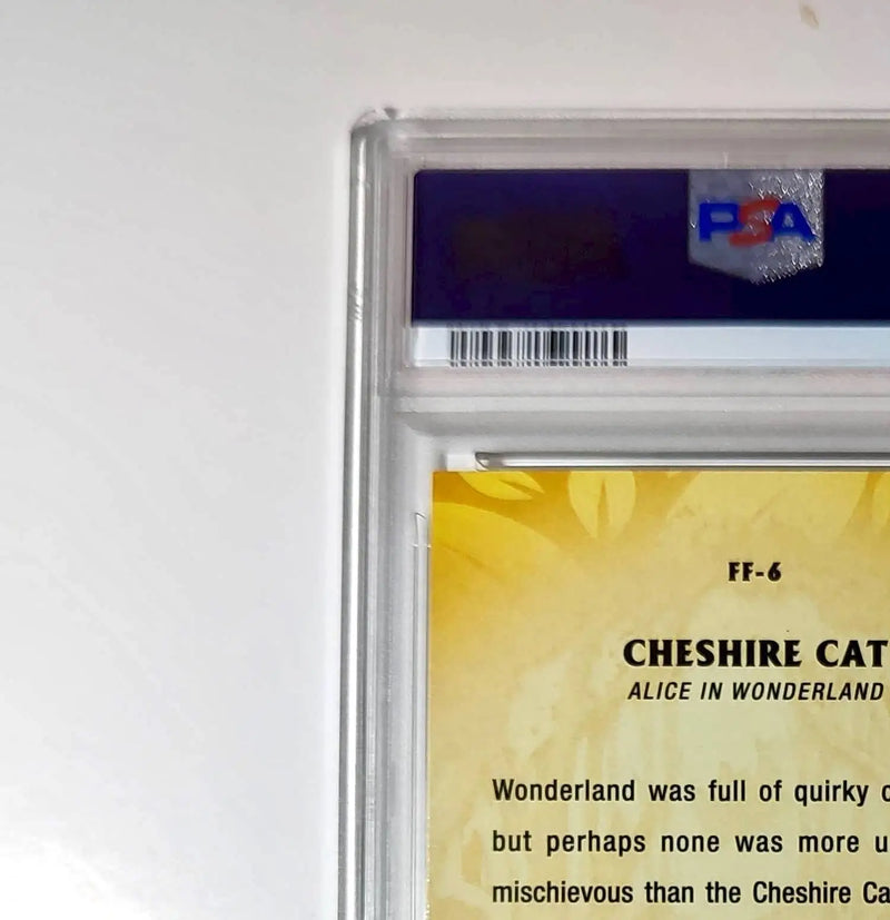 Cheshire Cat 2025 Topps Disney #FF-6 Furry Friends Card PSA 9 - Non-Sports Card Single