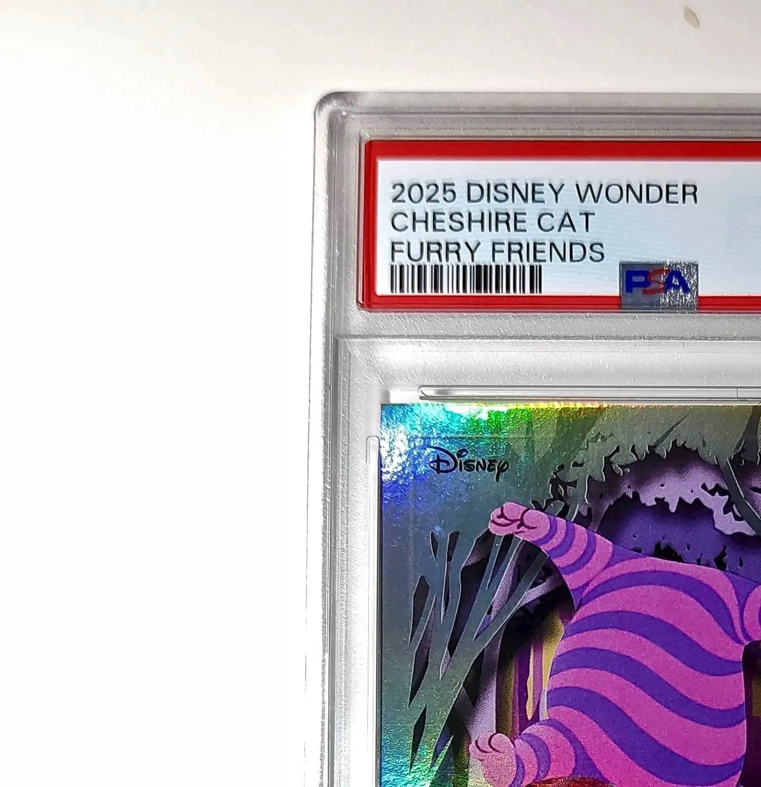 Cheshire Cat 2025 Topps Disney #FF-6 Furry Friends Card PSA 9 - Non-Sports Card Single