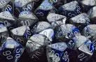 Pile of translucent numbered dice from CHESSEX D10 GEMINI DICE SETS for tabletop gaming