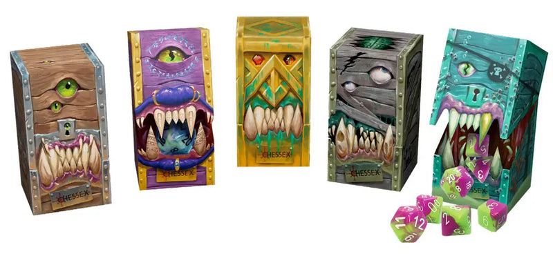 Chessex: Hidden Wonders - Blind Box Dice Set - Gaming Supplies - Dice