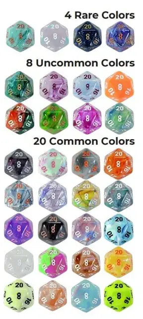 Chessex: Hidden Wonders - Blind Box Dice Set - Gaming Supplies - Dice