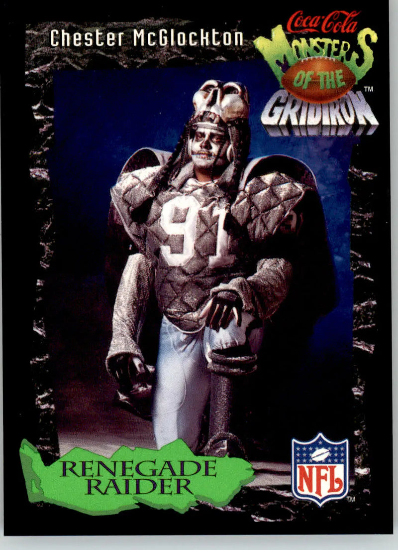 Chester McGlockton - 1994 Coca-Cola Monsters of the Gridiron - #16 - Football - Football Card Single