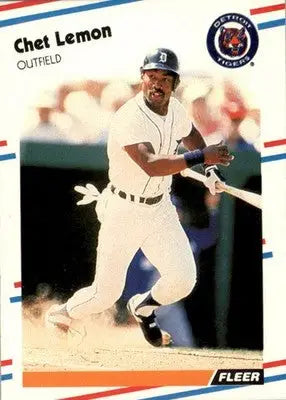 Chet Lemon - 1988 Fleer - #61 - Baseball - Baseball Card Single
