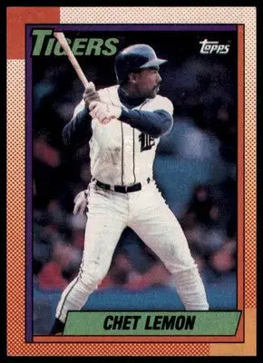 Chet Lemon 1990 Topps #271 Detroit Tigers - Baseball Card Single