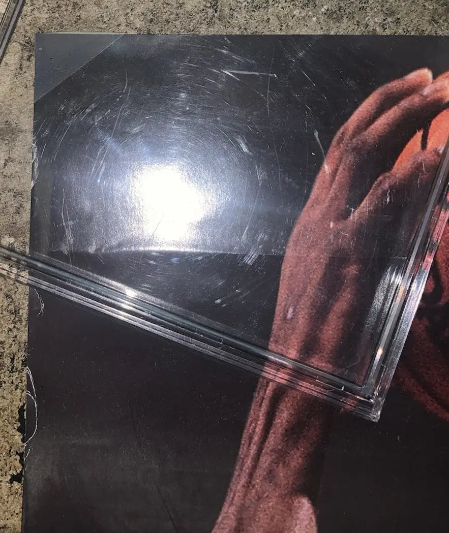 Chicago Bulls Titlewave Michael Jordan Pippen Rodman Poster 35x23 Vintage Low Gd