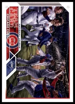 Chicago Cubs 2023 Topps #220 Chicago Cubs - Baseball Card Single