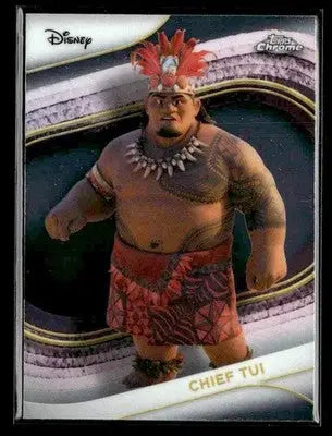 🌟 Chief Tui, 2025 Topps Chrome Disney #17 🌟 - Non-Sports Card Single