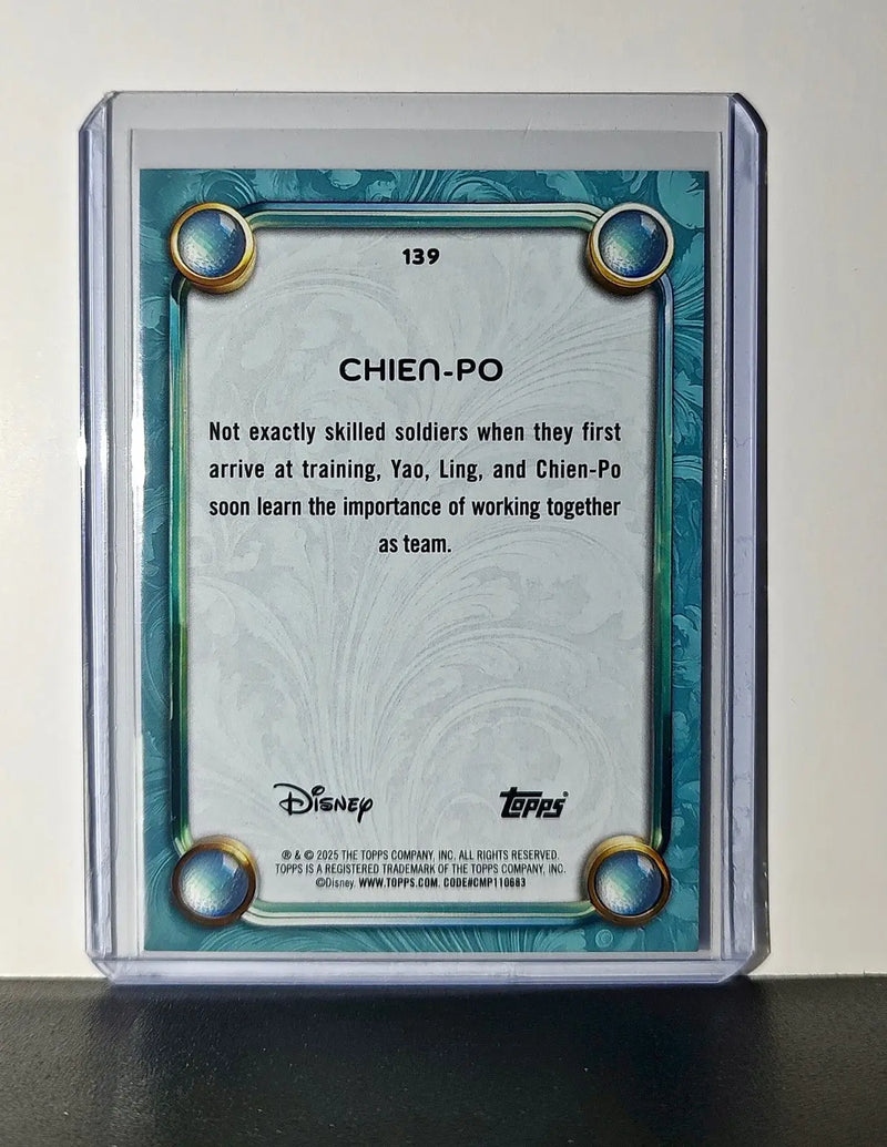 Chien-Po 2025 Topps Disney Wonder #139 Diamond Card Mulan