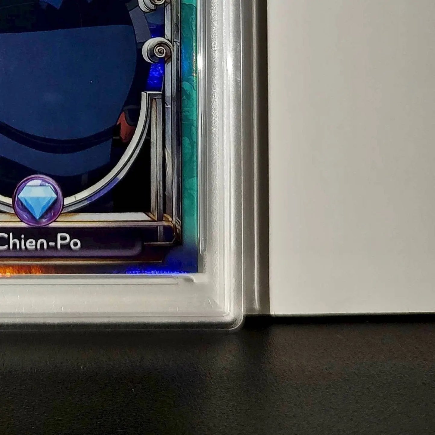 Chien-Po 2025 Topps Disney Wonder #139 Diamond Card Mulan PSA 7