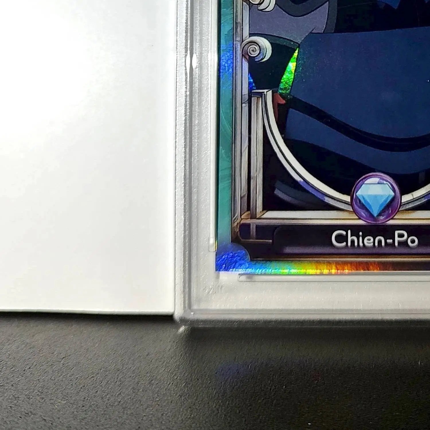 Chien-Po 2025 Topps Disney Wonder #139 Diamond Card Mulan PSA 7