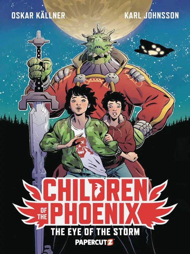 Comic book cover for Children Of The Phoenix TP Book 1 epic space adventure middle grade
