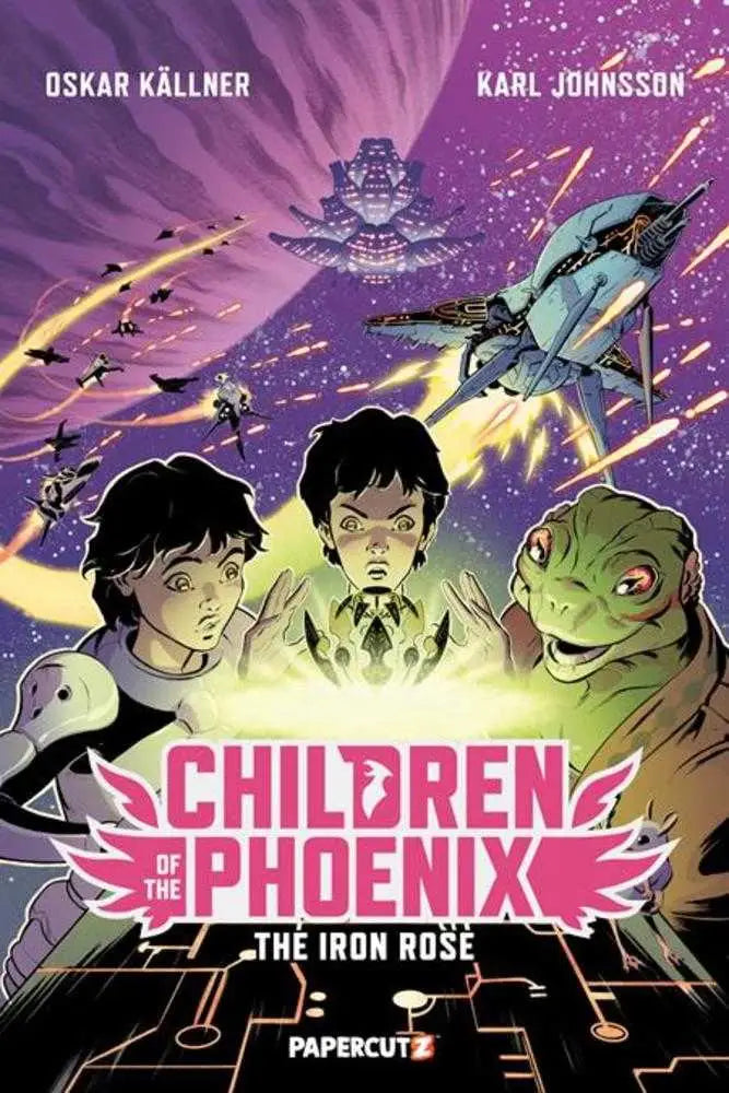 Children of the Phoenix comic book featuring Iron Rose artwork in Volume 2 TPB