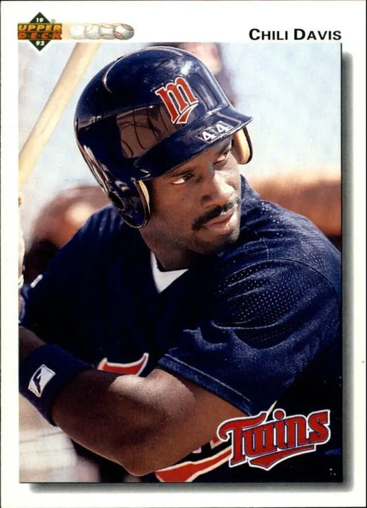 Chili Davis 1992 Upper Deck MLB #126 Baseball Card Minnesota Twins - Baseball Card Single
