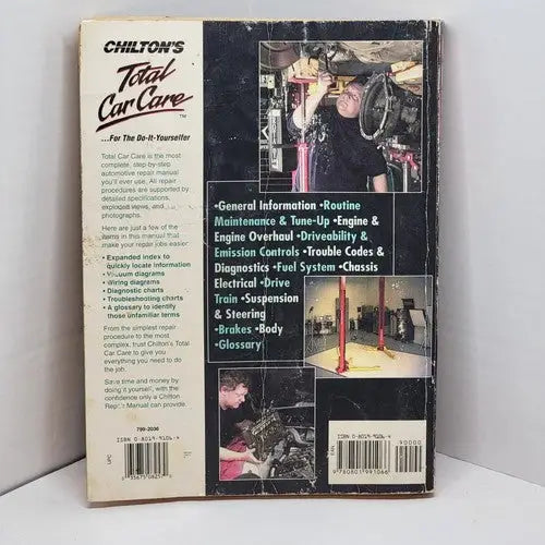 Chilton Total Car Care repair manual for GM Grand Am Achieva Skylark 85-98