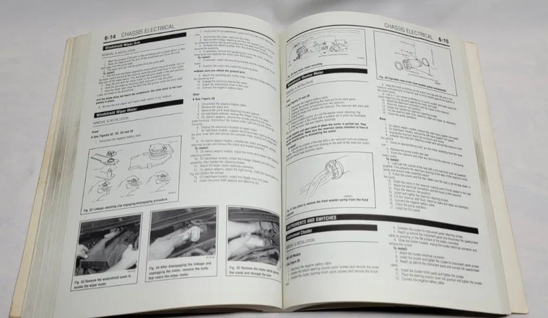 Open Chiltons auto repair manual for Escort/Lynx/EXP 1981-90 vehicle repair manual